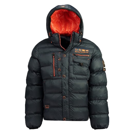 Geographical Norway Kurtka zimowa &quot;Citernier&quot; w kolorze granatowym ze sklepu Limango Polska w kategorii Kurtki męskie - zdjęcie 164411015