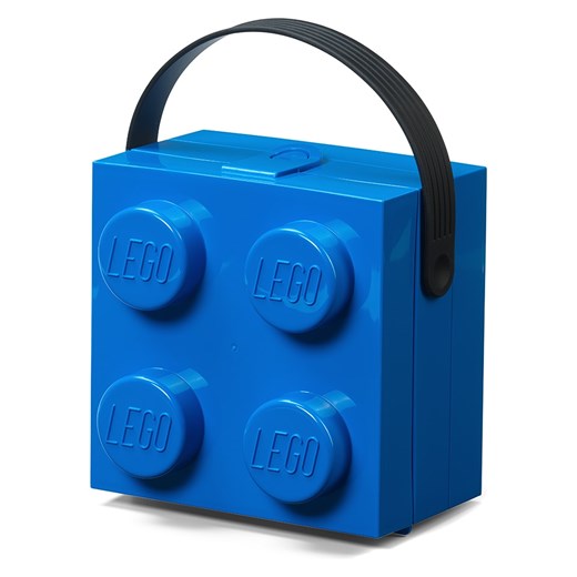 LEGO Pojemnik &quot;Brick 4&quot; w kolorze granatowym na lunch - 16,5 x 11,6 x Lego onesize Limango Polska okazyjna cena