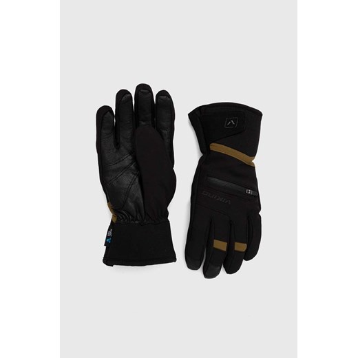 Viking rękawice narciarskie Kuruk 2.0 Ski kolor czarny 110/25/1295 ze sklepu ANSWEAR.com w kategorii Rękawiczki męskie - zdjęcie 164415409