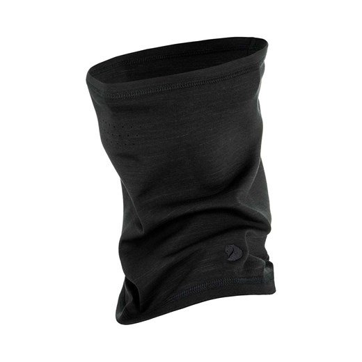 Fjallraven komin z domieszką wełny Keb Fleece Neck Gaiter kolor czarny gładki ze sklepu PRM w kategorii Szaliki i chusty damskie - zdjęcie 164416557