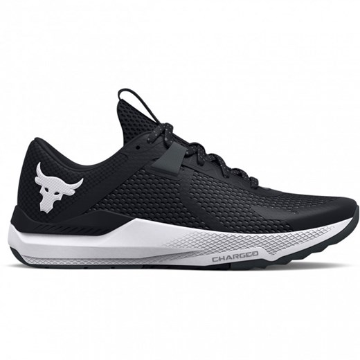 Buty treningowe crossfit uniseks UNDER ARMOUR UA Project Rock BSR 2 - czarne ze sklepu Sportstylestory.com w kategorii Buty sportowe męskie - zdjęcie 164418347
