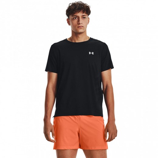 Męska koszulka do biegania Under Armour UA Launch Elite Graphic SS - czarna ze sklepu Sportstylestory.com w kategorii T-shirty męskie - zdjęcie 164419599