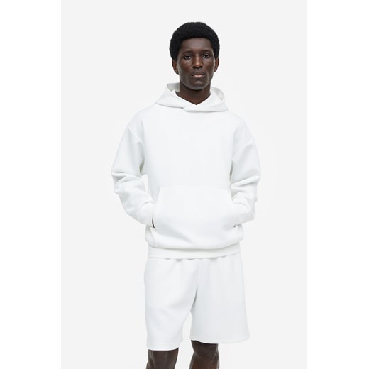 H & M - Bluza sportowa DryMove z kapturem - Biały H & M H&M
