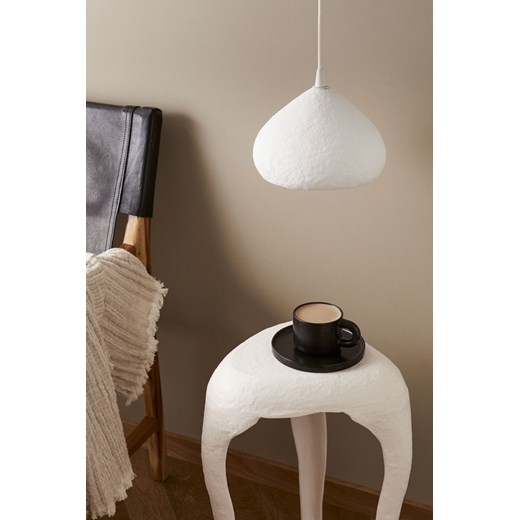 H & M - Mała lampa wisząca z masy papierowej - Biały H & M uniwersalny H&M