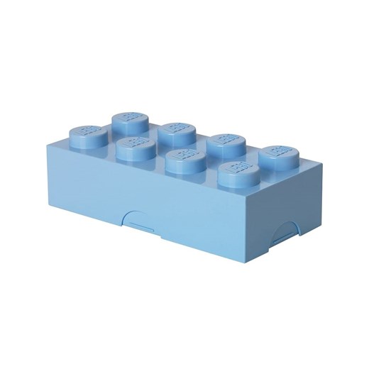 LEGO Pojemnik &quot;Classic Brick 8&quot; w kolorze niebieskim na lunch - 20 x 7,3 x 10 cm ze sklepu Limango Polska w kategorii Akcesoria i przechowywanie - zdjęcie 164431435