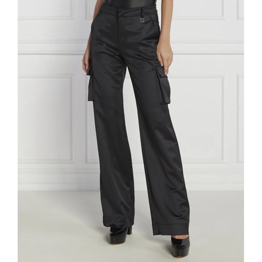 Gaëlle Paris Spodnie cargo | flare fit ze sklepu Gomez Fashion Store w kategorii Spodnie damskie - zdjęcie 164433436