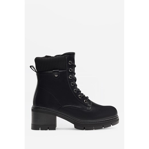 Workery damskie Clara Barson sznurowane na obcasie 
