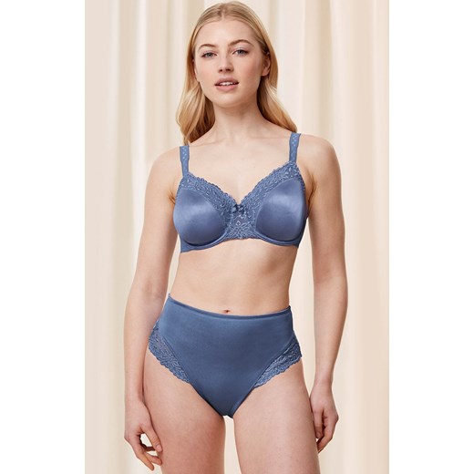 Triumph figi z wysokim stanem niebieskie Ladyform Soft Maxi 10210671, Kolor niebieski, Rozmiar 38, Triumph ze sklepu Intymna w kategorii Majtki damskie - zdjęcie 164438717