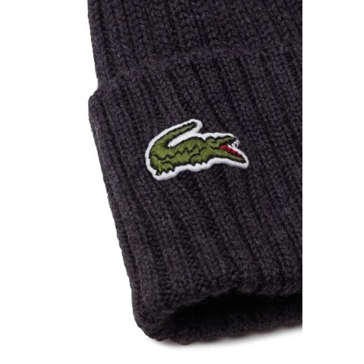 Lacoste Wełniana czapka Lacoste OS okazyjna cena Gomez Fashion Store