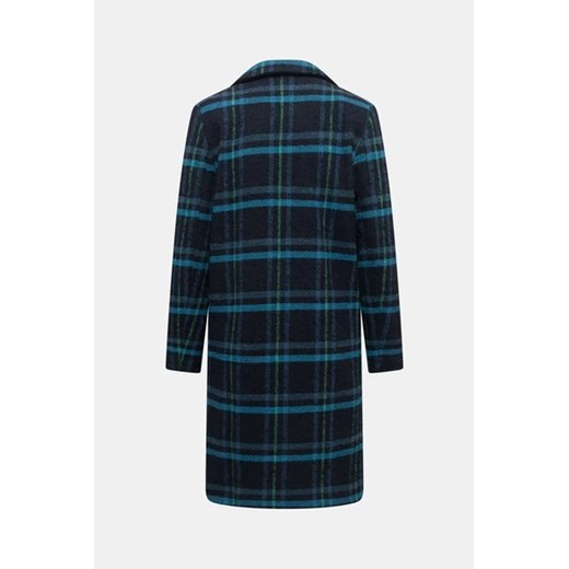 STEFANEL Płaszcz - Niebieski ciemny - Kobieta - 40 EUR(L) Stefanel 38 EUR(M) wyprzedaż Halfprice