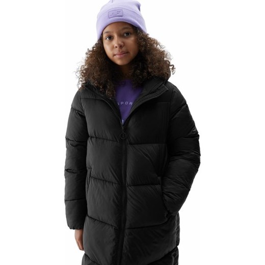 Kurtka puchowa dziewczęca 4FJAW23TDJAF268 4F 134cm SPORT-SHOP.pl