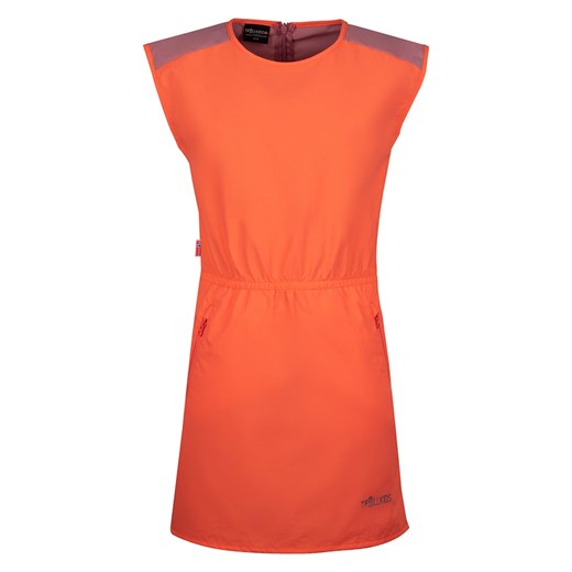 Trollkids Sukienka &quot;Arendal&quot; w kolorze pomarańczowym ze sklepu Limango Polska w kategorii Sukienki dziewczęce - zdjęcie 164443879