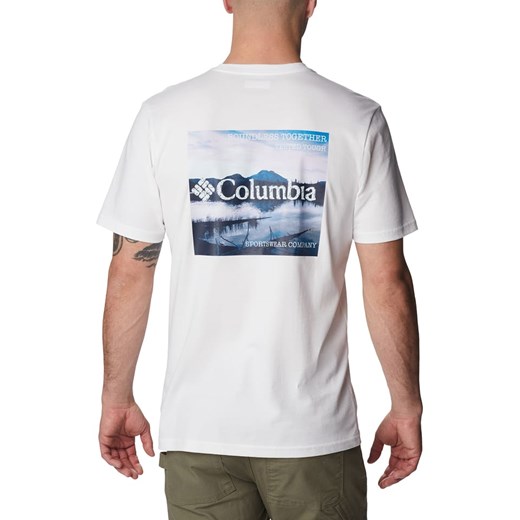 Columbia Koszulka &quot;Rapid Ridge&quot; w kolorze białym Columbia XS okazyjna cena Limango Polska