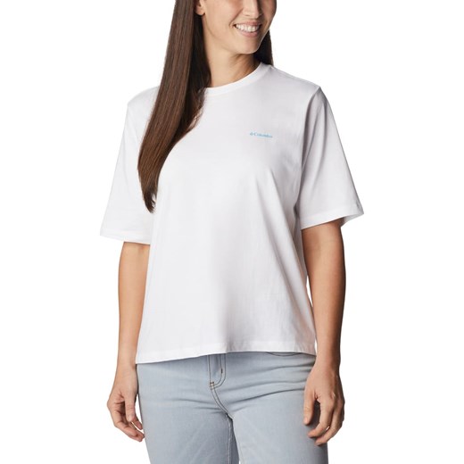 Columbia Koszulka &quot;North Cascades&quot; w kolorze białym ze sklepu Limango Polska w kategorii Bluzki damskie - zdjęcie 164448415