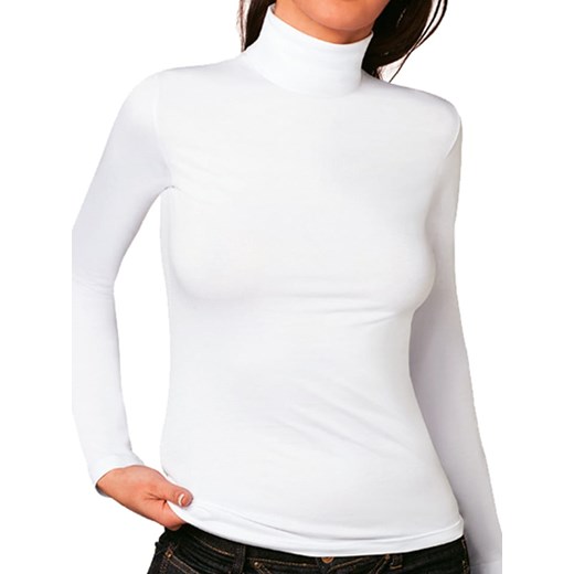COTONELLA Koszulka w kolorze białym ze sklepu Limango Polska w kategorii Bluzki damskie - zdjęcie 164454558