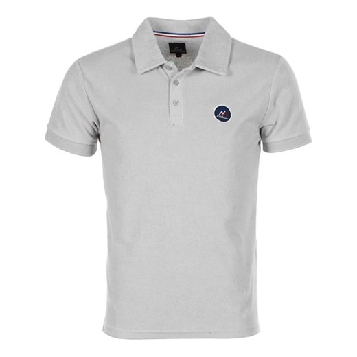 Peak Mountain Koszulka polo w kolorze jasnoszarym Peak Mountain L wyprzedaż Limango Polska