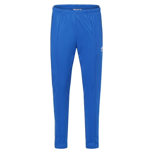 adidas Originals Spodnie dresowe Mężczyźni Bawełna niebieski jednolity ze sklepu vangraaf w kategorii Spodnie męskie - zdjęcie 164454668