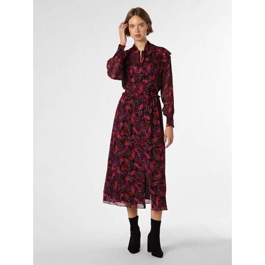 The Kooples Sukienka damska Kobiety wiskoza wyrazisty róż wzorzysty ze sklepu vangraaf w kategorii Sukienki - zdjęcie 164454737