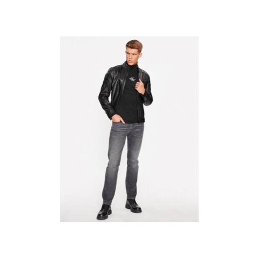 Calvin Klein Jeans Golf J30J324003 Czarny Regular Fit L MODIVO