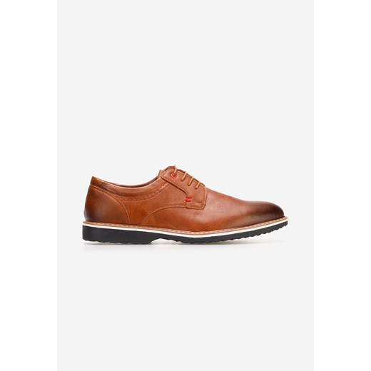 Camelowe półbuty męskie Paxton ze sklepu Zapatos w kategorii Buty eleganckie męskie - zdjęcie 164457735
