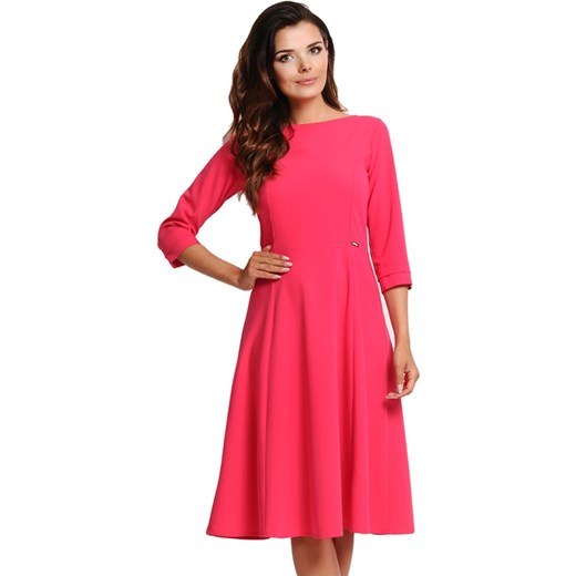 Awama Sukienka w kolorze różowym L Limango Polska promocja
