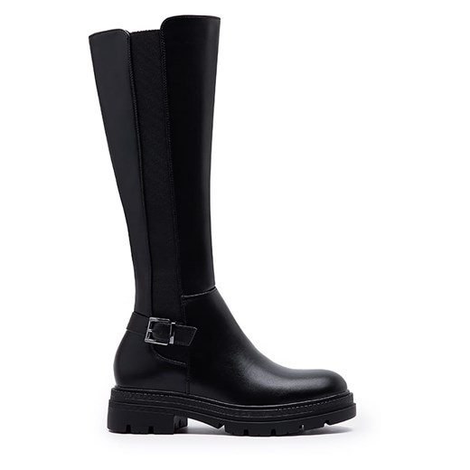 Foreverfolie Kozaki w kolorze czarnym Foreverfolie 39 promocyjna cena Limango Polska