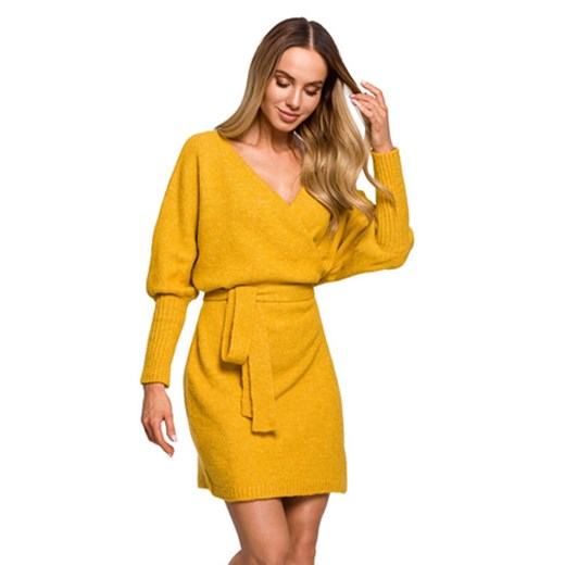 made of emotion Sukienka w kolorze musztardowym ze sklepu Limango Polska w kategorii Sukienki - zdjęcie 164462058