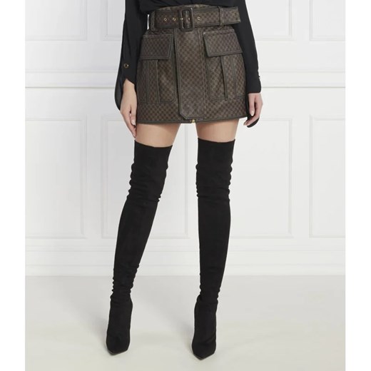 Balmain Skórzana spódnica ze sklepu Gomez Fashion Store w kategorii Spódnice - zdjęcie 164463177
