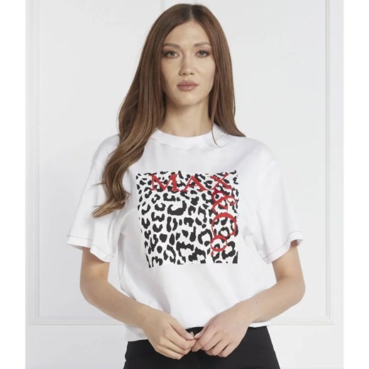 MAX&Co. T-shirt | Regular Fit ze sklepu Gomez Fashion Store w kategorii Bluzki damskie - zdjęcie 164463197