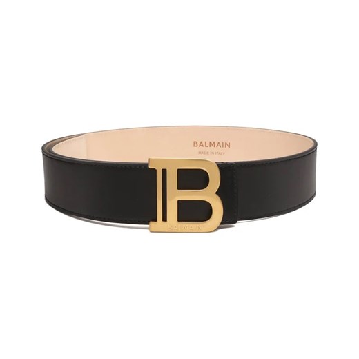 Balmain Skórzany pasek B-BELT 75 wyprzedaż Gomez Fashion Store