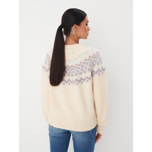 Sweter damski Mohito z okrągłym dekoltem 