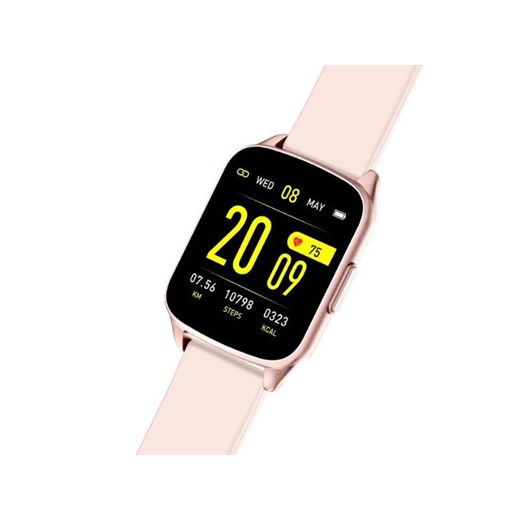 zegarek smartwatch sportowy w kolorze różowym Lovrin LOVRIN