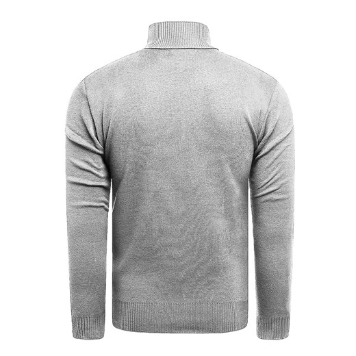 Sweter męski szary