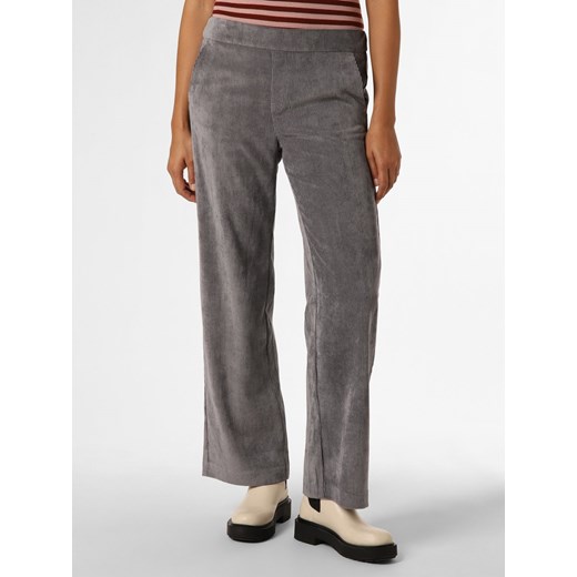 MAC Spodnie Kobiety szary jednolity ze sklepu vangraaf w kategorii Spodnie damskie - zdjęcie 164498765