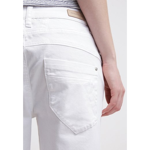 Opus LEVY Jeansy Relaxed fit white zalando bialy denim