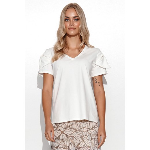 Makadamia Koszulka w kolorze białym ze sklepu Limango Polska w kategorii Bluzki damskie - zdjęcie 164504566