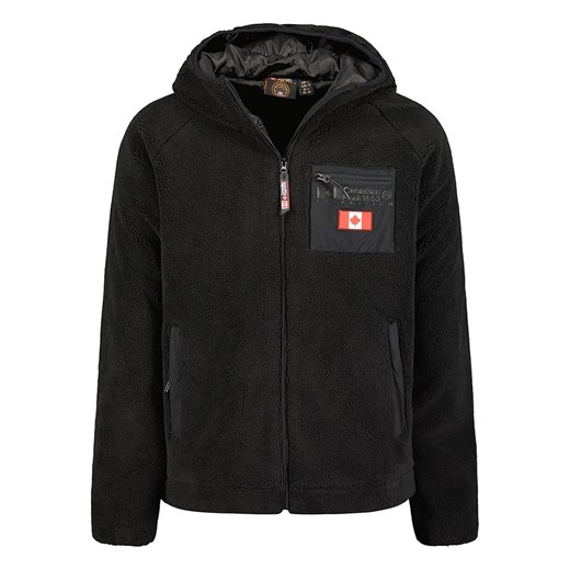Canadian Peak Kurtka polarowa w kolorze czarnym ze sklepu Limango Polska w kategorii Kurtki męskie - zdjęcie 164517017