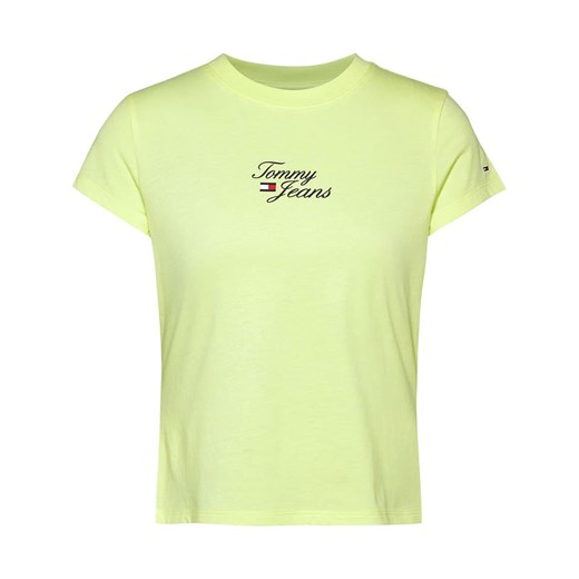 TOMMY JEANS Koszulka w kolorze żółtym ze sklepu Limango Polska w kategorii Bluzki damskie - zdjęcie 164518277