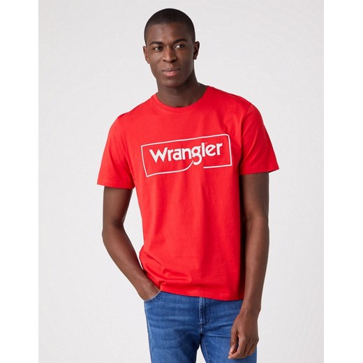 T-shirt męski Wrangler z krótkimi rękawami 