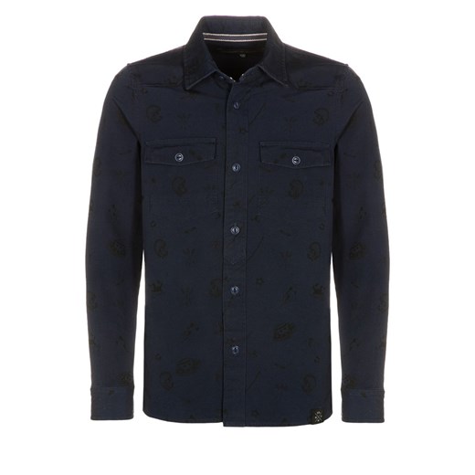 Outfitters Nation DIGO Koszula dress blues zalando czarny abstrakcyjne wzory