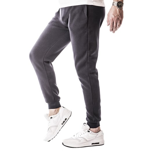 Grube Spodnie dresowe OP09 czarne ze sklepu Risardi w kategorii Spodnie męskie - zdjęcie 164528615