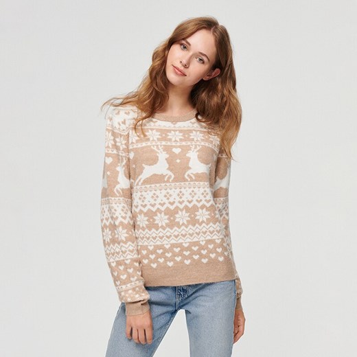 House sweter damski z okrągłym dekoltem