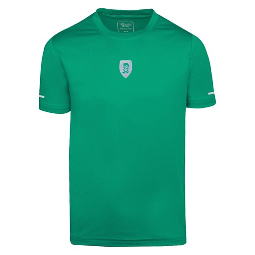 Trollkids Koszulka funkcyjna &quot;Preikestolen&quot; w kolorze zielonym ze sklepu Limango Polska w kategorii T-shirty chłopięce - zdjęcie 164532996