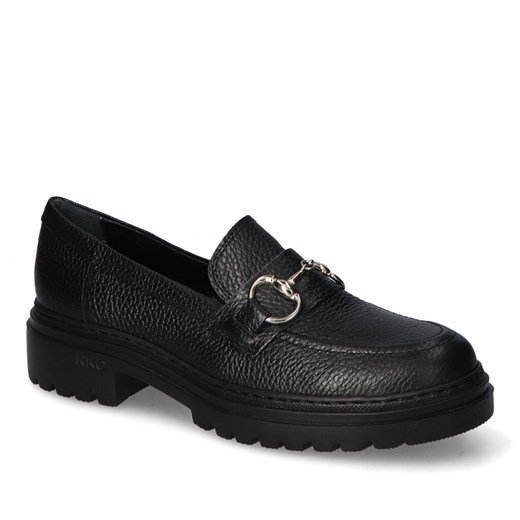 Mokasyny Ryłko C2R39_BX_UW9 Czarne lico ze sklepu Arturo-obuwie w kategorii Mokasyny damskie - zdjęcie 164539145