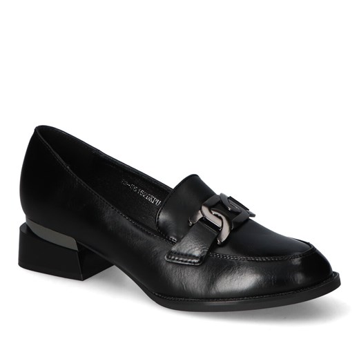 Półbuty Vinceza 58162BK PU Czarne ze sklepu Arturo-obuwie w kategorii Półbuty damskie - zdjęcie 164539175