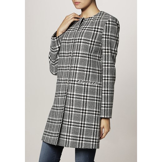 Benetton Płaszcz wełniany /Płaszcz klasyczny czarny zalando szary 