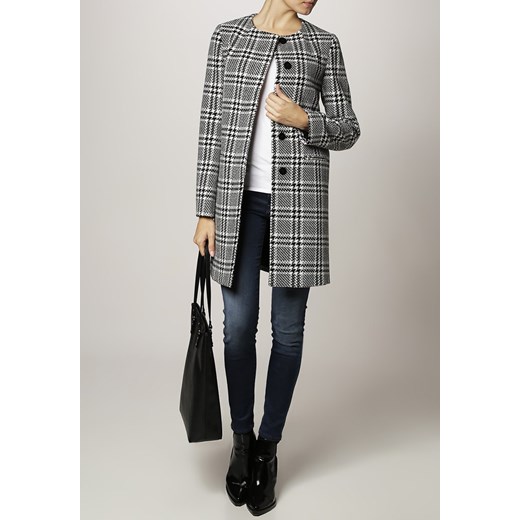 Benetton Płaszcz wełniany /Płaszcz klasyczny czarny zalando  