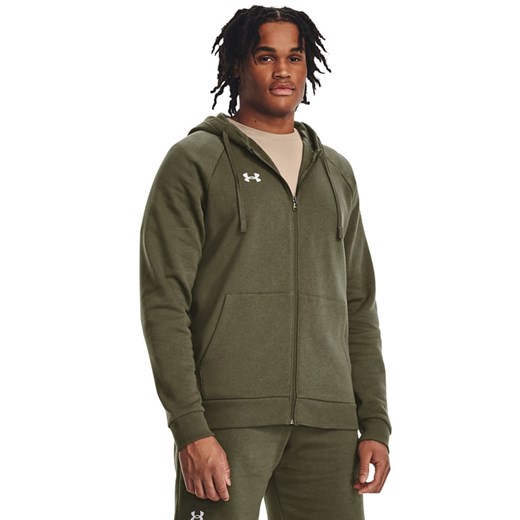 Under Armour Bluza &quot;Rival&quot; w kolorze khaki ze sklepu Limango Polska w kategorii Bluzy męskie - zdjęcie 164545357