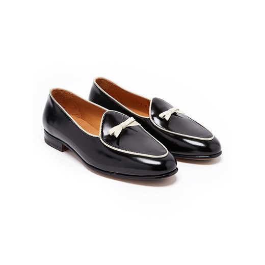 BRITISH PASSPORT mokasyny płaskie bez zapięcia 