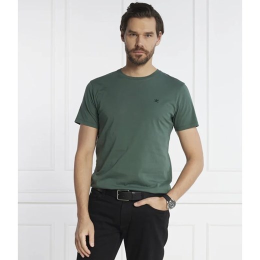 Hackett London T-shirt | Regular Fit ze sklepu Gomez Fashion Store w kategorii T-shirty męskie - zdjęcie 164545586